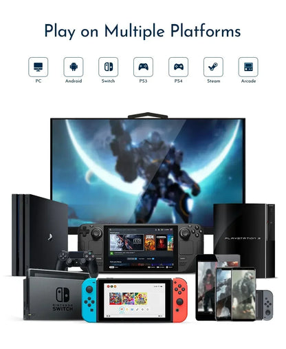 RGB Arcade Hitbox Fightstick Controller – For PS4/PS5, Xbox, Switch, Steam, Arcade Fighting Games