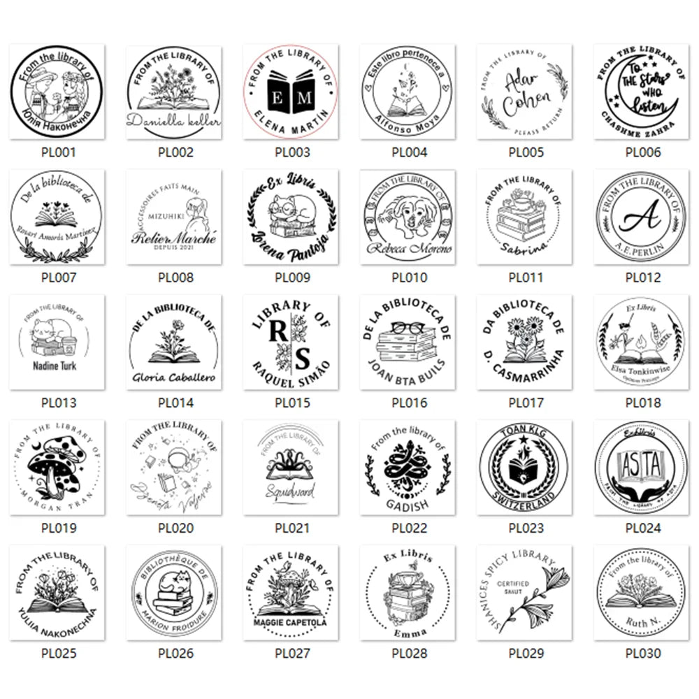 Custom Logo Embossed Stamp - Personalized Library Book, Certificate, Wedding Invitation, Letterhead Seal - Customization for Unique Impressions