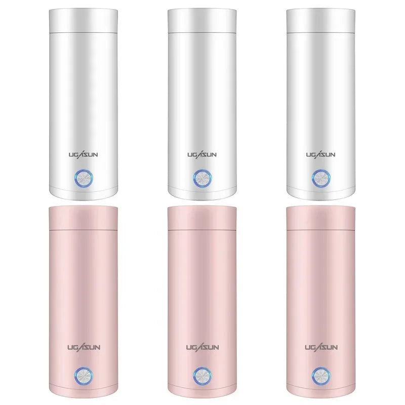 400ml Portable Electric Kettle — 220V Travel Tea, Coffee, Milk Boiler with Keep Warm Function for Kitchen