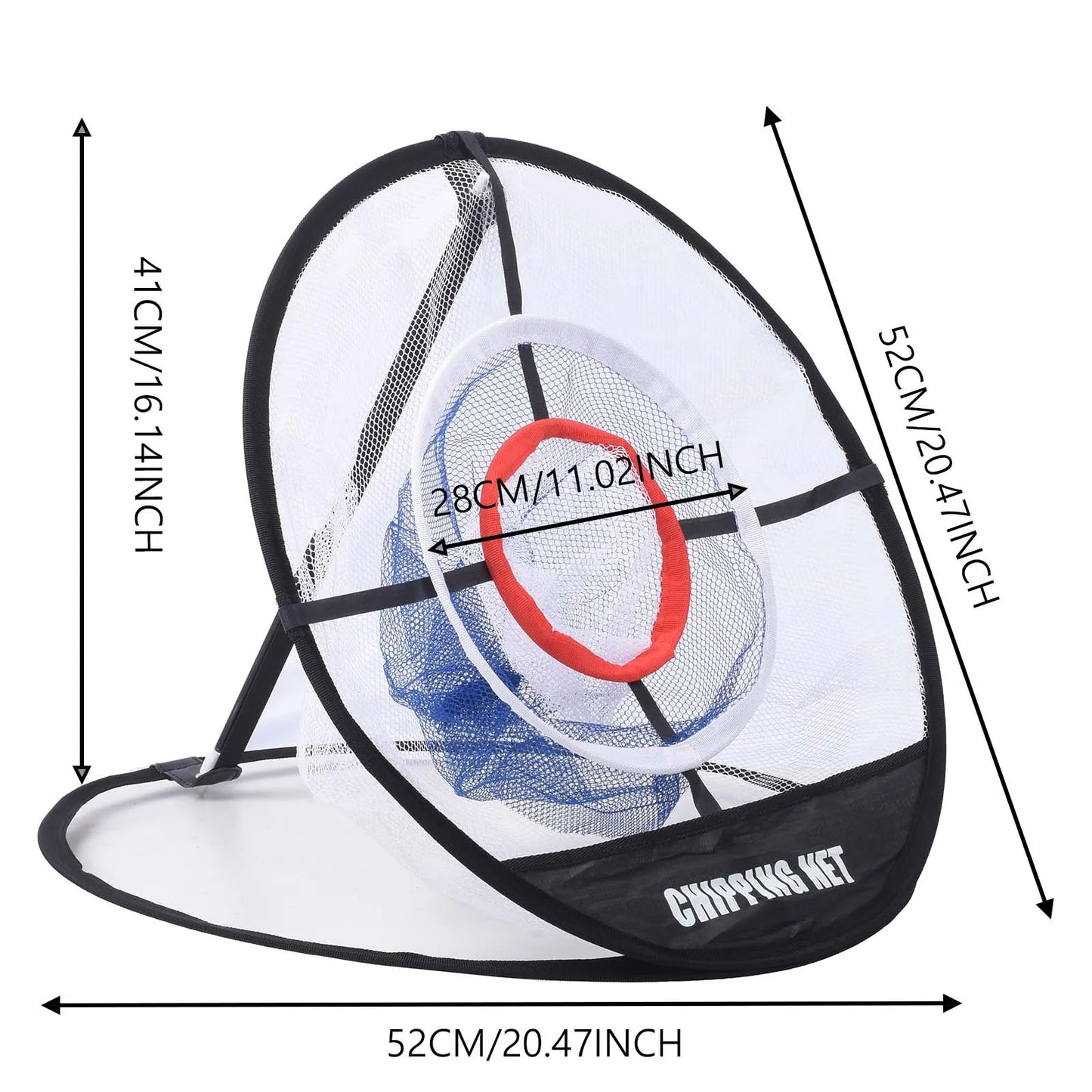 Foldable Golf Practice Net – Portable Indoor & Outdoor Swing and Accuracy Training Accessory