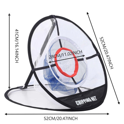 Foldable Golf Practice Net – Portable Indoor & Outdoor Swing and Accuracy Training Accessory