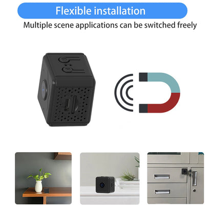 Mini Wireless Camera – WiFi Remote Monitor, Tiny Home IP Camera with Super-Long Battery Life