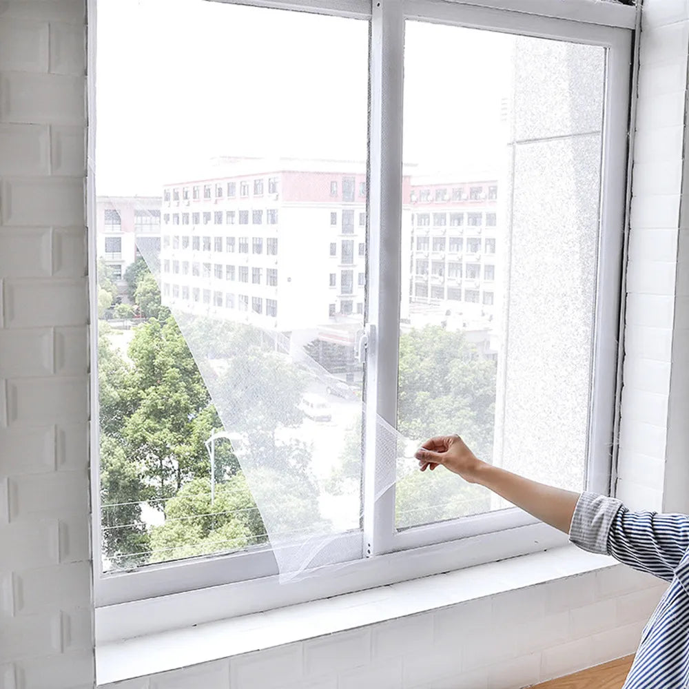 Bedroom Window Mosquito Nets Insect Fly Screen Curtain | Indoor Anti-M ...