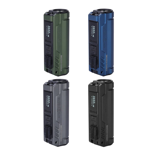 IMALENT BL50 EDC Flashlight – 3600 Lumen Cree XHP50 HI LED, Type-C Rechargeable Dual Light for Camping & Work