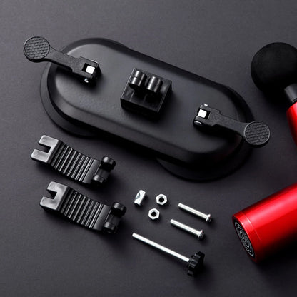 Suction Cup Massage Gun Holder: Hands-Free Fascia Gun Bracket - No Installation Needed, Massager Partner
