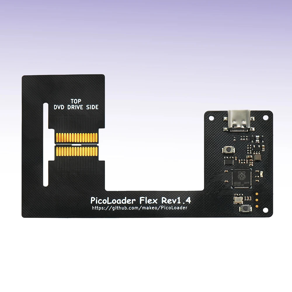 RetroScaler PicoLoader Flex Cable – No-Solder SD2SP2 & SDGecko Adapter for GameCube Console