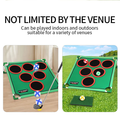 Govllfoz Golf Practice Mat – Warm & Cozy Gaming Blanket for Golf Techniques, Sticky Ball, Tiled or Hanging