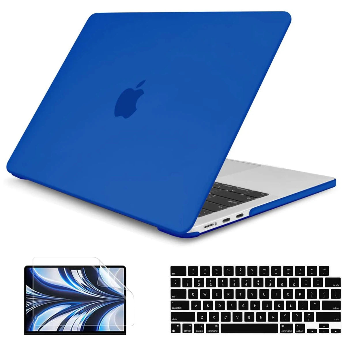 EGYAL Hard Shell Case for MacBook Air 15 M2 & 13.6" 2022, MacBook Pro 13 M1/Pro 14/16, M1 Air 13 A2337