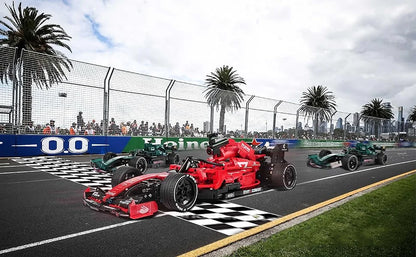 1642PCS F1 W14 E Performance Speed Car Building Blocks – Technical Vehicle Model, Compatible with 42171, DIY Toy Gift for Kids