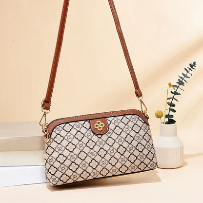 High-Quality PU Leather Women’s Shoulder Bag – Small Luxury Crossbody Messenger Handbag & Phone Satchel