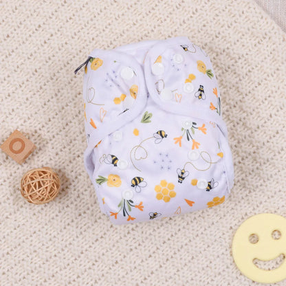 Kangobaby #My Soft Life# Reusable Baby Cloth Diaper Cover – Washable Newborn Nappies 0-3 Months