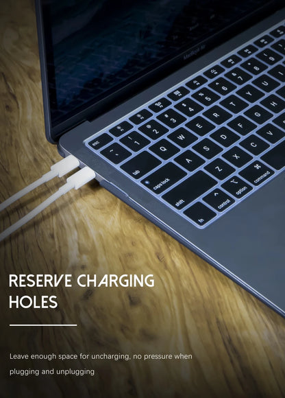 2024 Soft Cover for MacBook Air M2/MacBook Pro 13/14 – 13.6" & 15" Laptop Case, Fits M1/M3 Models