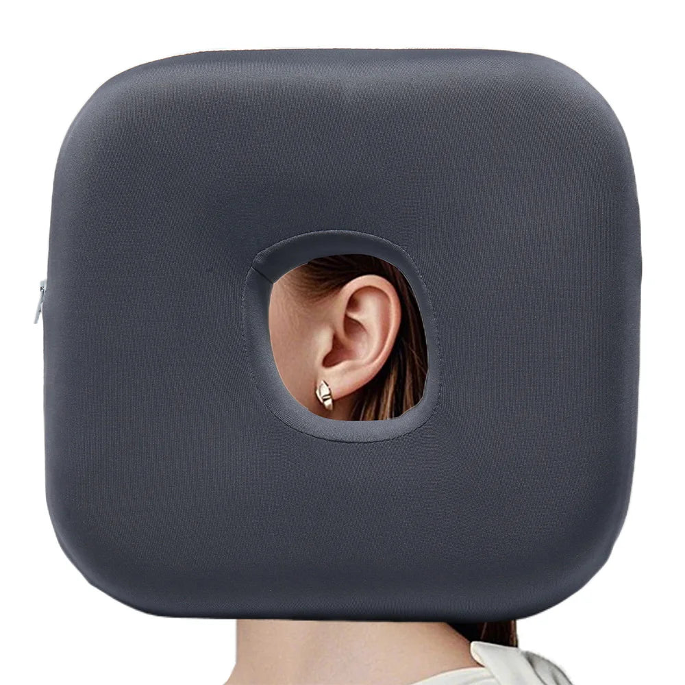Ear Piercing Pillow for Side Sleepers | CNH Relief, Ear Pain & Inflamm ...