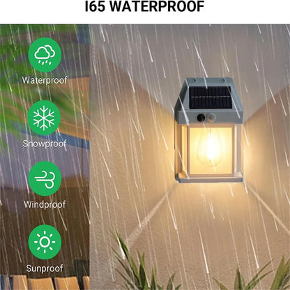 Solar Wall Lights – Outdoor Waterproof Wireless Motion Sensor Security Lamps, Dusk to Dawn Lighting for Garden, Available in 1-8 PCS