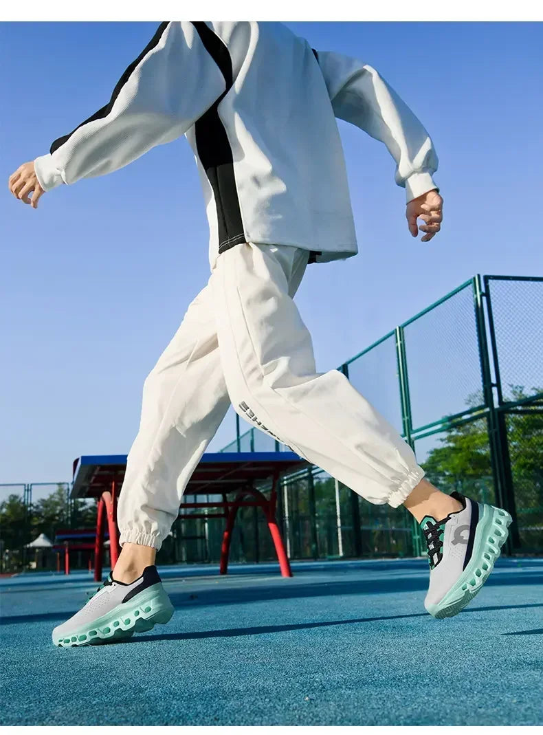 Men's Sports Shoes – Luxury Casual Mesh Running Sneakers, Lightweight Platform Basketball & Walking Shoes for Summer