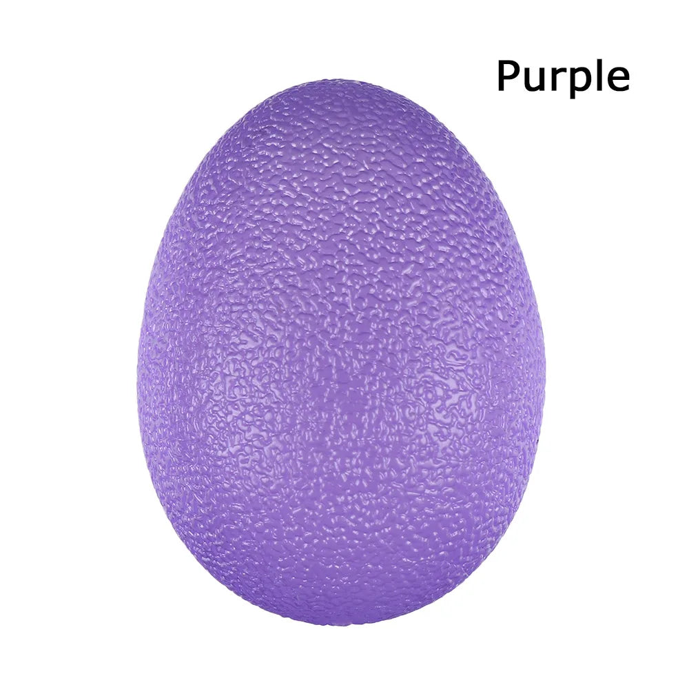 Silicone Hand Grip Strength Trainer — Wrist & Finger Resistance Ball for Adults & Kids, Rehab Therapy & Stress Relief