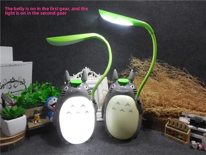 My Neighbor Totoro Cartoon LED Charging Night Light – Animal USB Table Lamp for Kids, Reading & Room Decor Gift