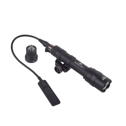 Tactical Surefire M600 M600U/M600B Airsoft Flashlight – Powerful LED Scout Light with 5 Switch Styles for 20mm Rail Rifle Gun
