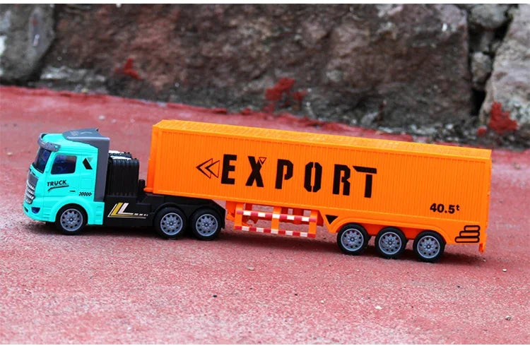 1/48 RC Heavy-Duty Semi-Trailer Truck – Remote Control Construction Dump Truck Toy for Boys Gift