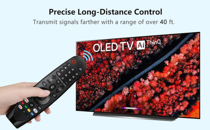 Voice Magic Remote AKB75855501 – Replacement for LG Smart TV (2018-2020), with Pointer Function, Compatible with AN-MR20GA, MR19BA, MR18BA