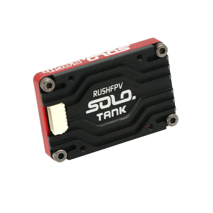 RUSH Solo Tank 5.8G VTX Video Transmitter – 1.6W High Power with Built-in Microphone & CNC Heat Dissipation for RC FPV
