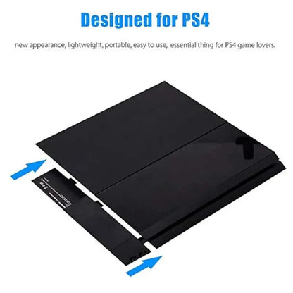 PS4 USB Cooling Fan — External 5-Fan Turbo Cooler with Temperature Control for PlayStation 4