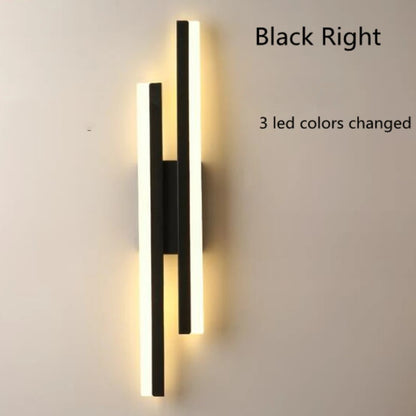 LED Wall Sconce - Modern Copper Pipe Lamp with Acrylic Shade, Indoor Lighting for Bedroom, Living Room, Corridor