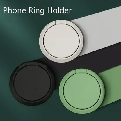 Cell Phone Ring Holder: 360 Degree Rotation Universal Finger Grip, Compatible with iPhone and Tablets