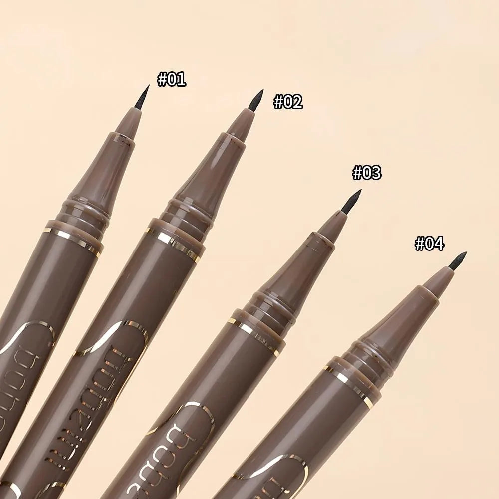 Waterproof Quick-Dry Liquid Eyeliner – Ultra-Fine Matte Black/Brown Long-Lasting Eye Makeup Gift