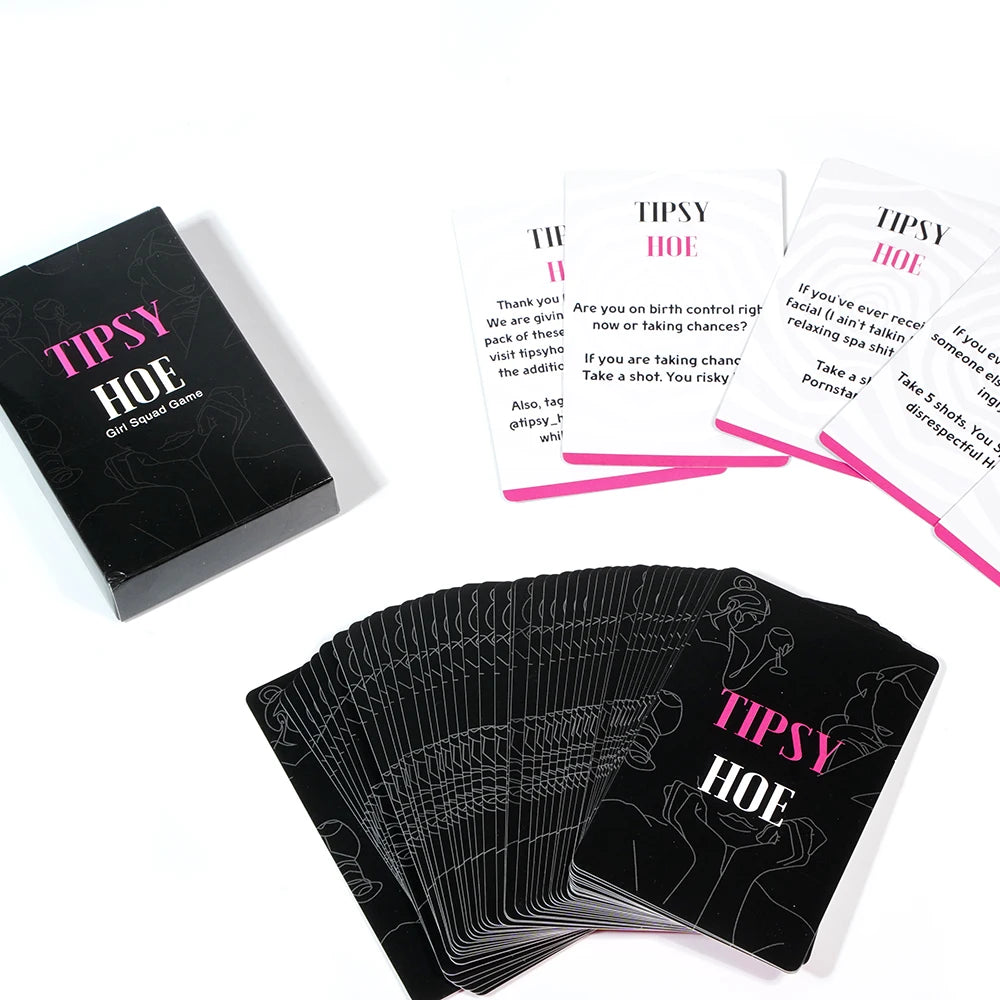Tipsyhoe Night Game — Fun Party & Bachelorette Drinking Game for Ladies, Bridal Showers & Girls’ Night