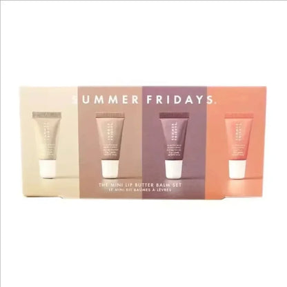 Summer Fridays Lip Balm – Moisturizing Vanilla Pink Sugar & Coffee Cake Scented Lip Gloss, Transparent Lip Oil Makeup