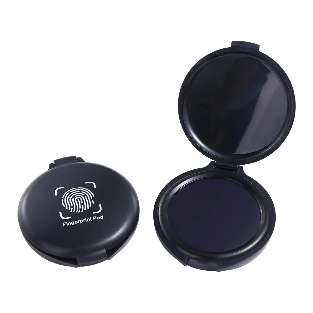 1PC Fingerprint Ink Pad – Thumbprint Ink Pad for Notary, ID Security, and Identification Cards – Fingerprint Kit Supplies