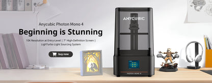 ANYCUBIC Wash & Cure Machine | 3-4L Large Volume for LCD/DLP Resin 3D Printers, Compatible with Photon Mono 2