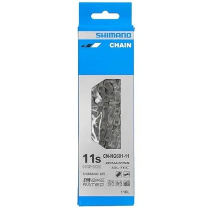 Shimano HG701/HG601/HG901 11-Speed Bike Chain – 116L MTB & Road Bicycle Chain with Missing Link for R7000/5800/M7000