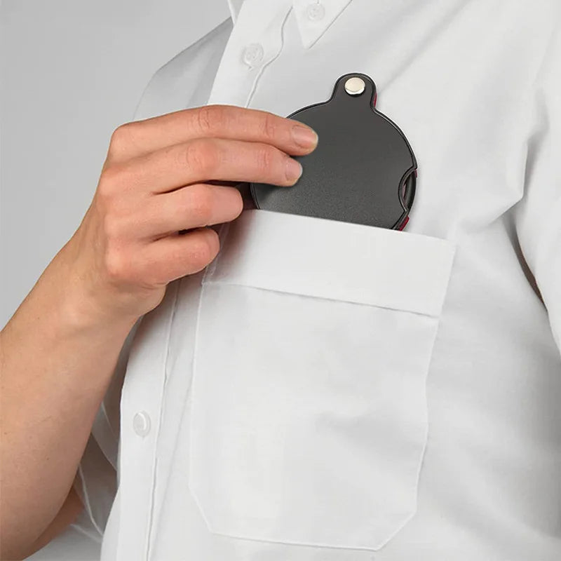 10X Folding Magnifier – Portable Handheld Loupe for Jewelry & Reading, Mini Pocket Lens for Elderly (50/60/70mm)