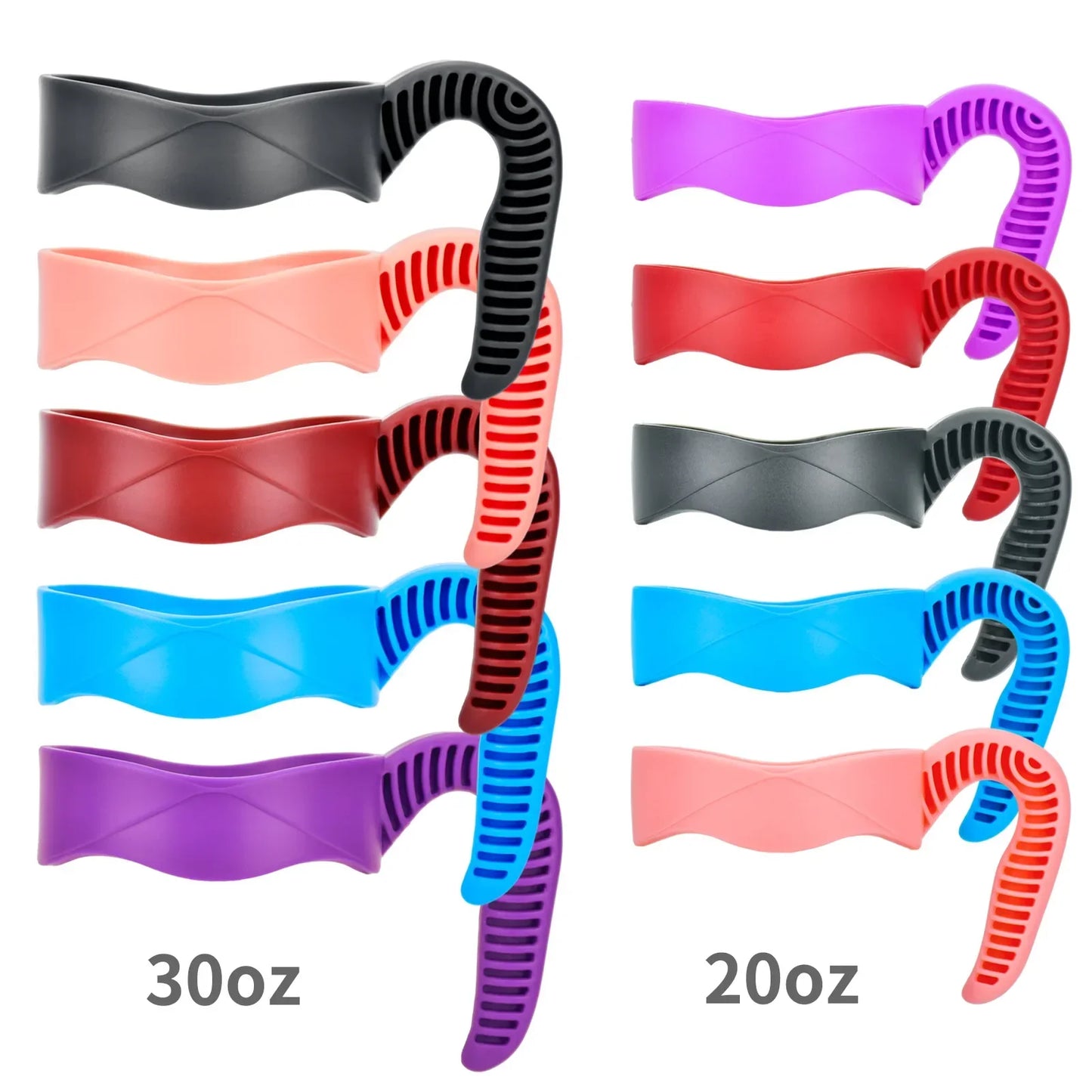 Non-Slip Handle Holder for 20oz & 30oz Tumblers — Travel-Friendly Coffee & Water Cup Accessory