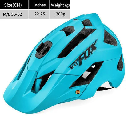 BATFOX Ultralight Bike Helmet – Molded Mountain & Road Helmet for Men, DH AM Cycling Equipment, Casco Ciclismo Bicicleta