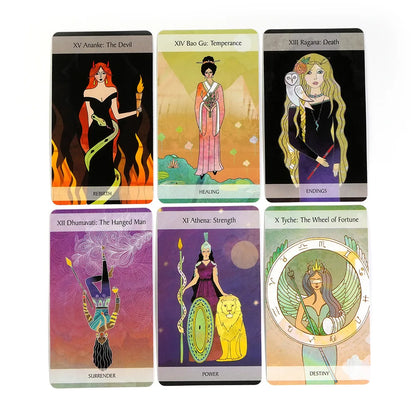 Mudras for Body, Mind, and Spirit – Yoga Practice Course with 68 Tarot Oracle Cards Deck for Guidance