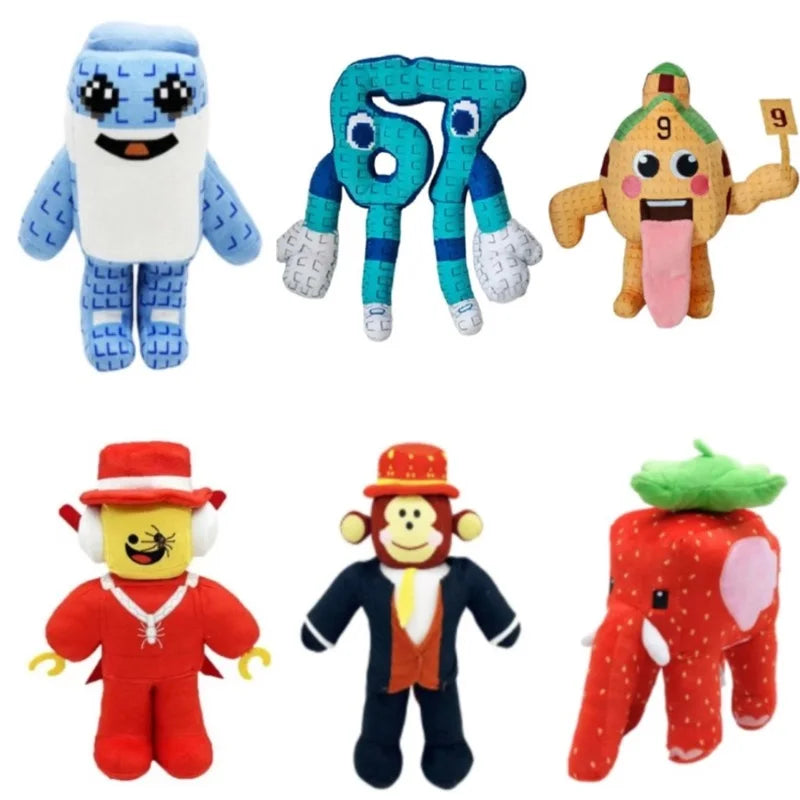Steal A Brainrot Plush Doll — 67 Brainrots Soft Toy Plush Christmas Gift