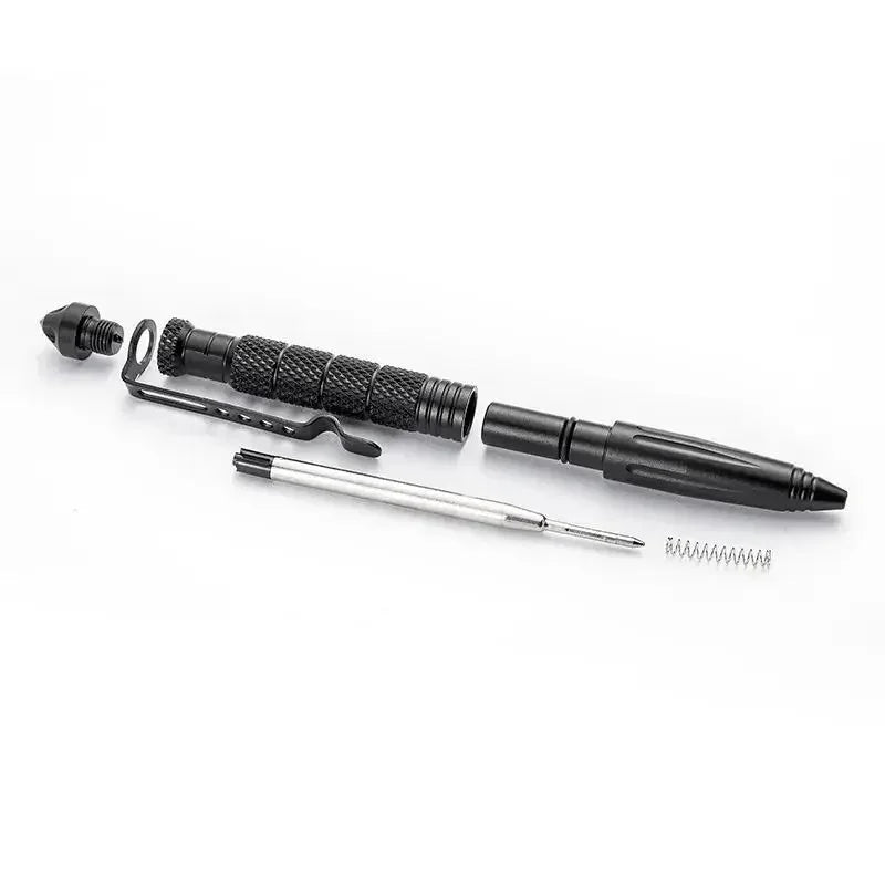 ZK20 Tactical Self-Defense Pen – Aluminum Anti-Slip Steel Glass Crusher, 1/4/8pcs Kit