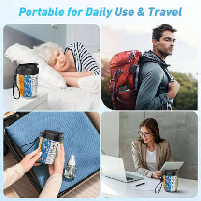 7-Grid Large Pill Organizer – Travel Supplement & Vitamin Storage Case with Straw Containers