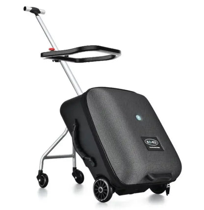 Formsio Kids Scooter Suitcase – Ride-On Rolling Carry-On Luggage Box for Babies, Sit & Go Trolley Travel Bag