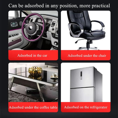 500-Hour 128GB Mini Voice Recorder — Activated Spy Audio Dictaphone with Noise Reduction, MP3 Player & Magnetic Attachment