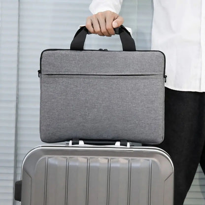 Ultra-Thin Laptop Handbag Sleeve – 13.3, 14, 15.6 Inch Notebook Cover Pouch Shoulder Bag for Lenovo, HP, Dell, Asus, Samsung