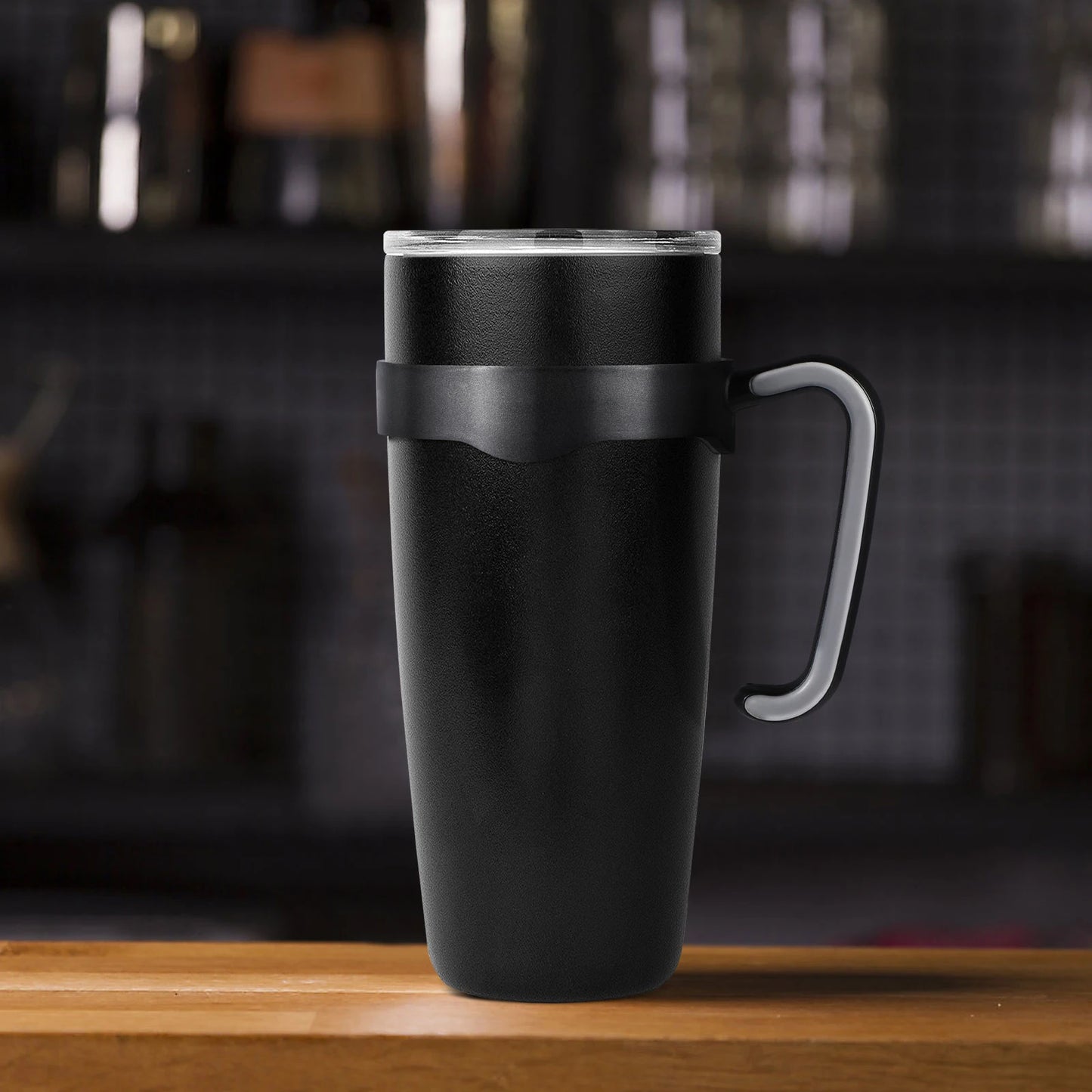Universal Thermal Mug Handle — Adjustable Anti-Slip 20oz Tumbler Accessory for Home & Travel