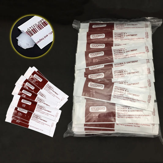 Fougera Tattoo Aftercare Vitamin Ointment – A&D Healing Gel for Eyebrow & Lip PMU, Anti-Scar