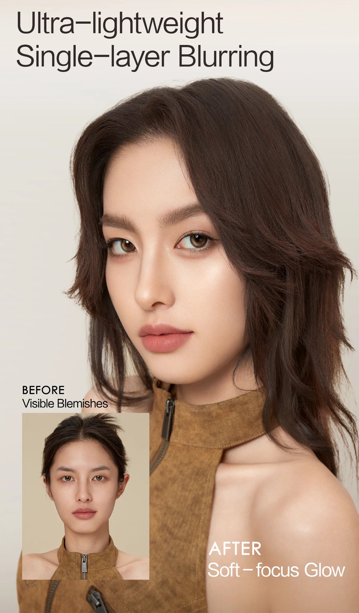 CARSLAN Long-Lasting Moisture Matte Liquid Foundation – Full Coverage Concealer, Whitening & Oil Control Face Base Makeup