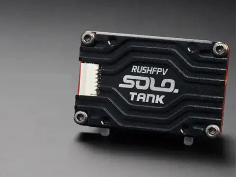 RUSH Solo Tank 5.8G VTX Video Transmitter – 1.6W High Power with Built-in Microphone & CNC Heat Dissipation for RC FPV