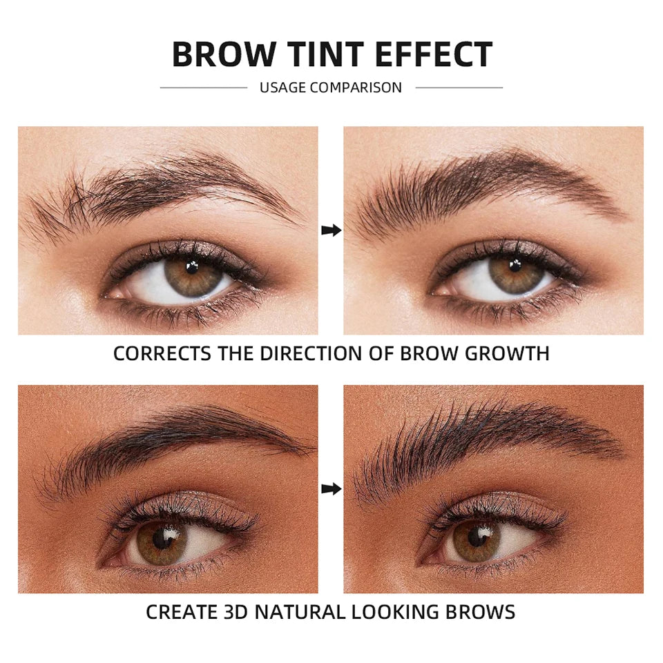 Professional Semi-Permanent Brow & Lash Lift Kit – Brow Lamination, Eyelash Perming & Tinting Makeup Set