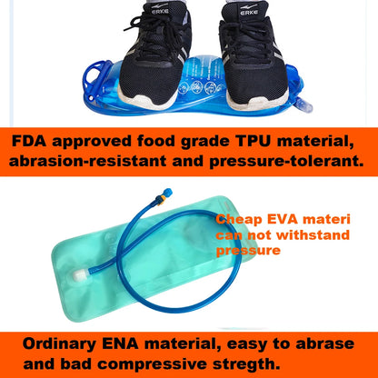 NEWBOLER Water Bladder Hydration Pack — BPA-Free 2L/3L Reservoir for Running, Hiking & Backpacking